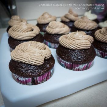 Yummy Experiment #14: Chocolate Cupcake with Milk Chocolate Buttercream Frosting