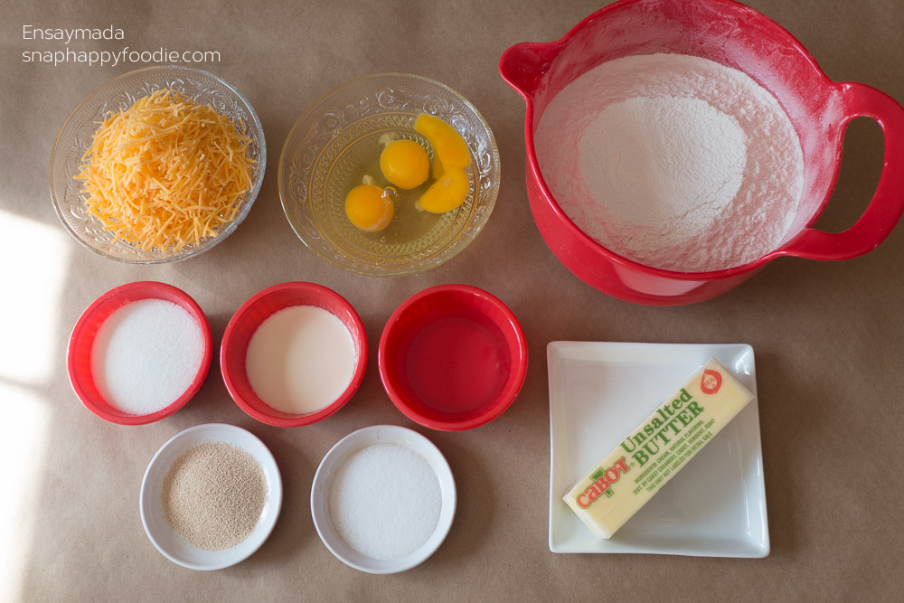 Ensaymada - The Ingredients