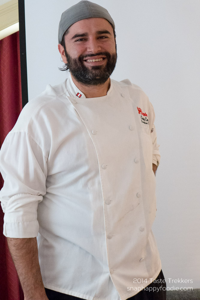 Chef Cesin Curi of Los Andes Restaurant