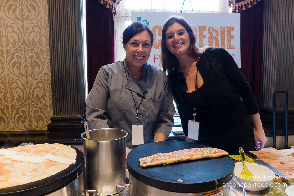 The ladies of La Creperie