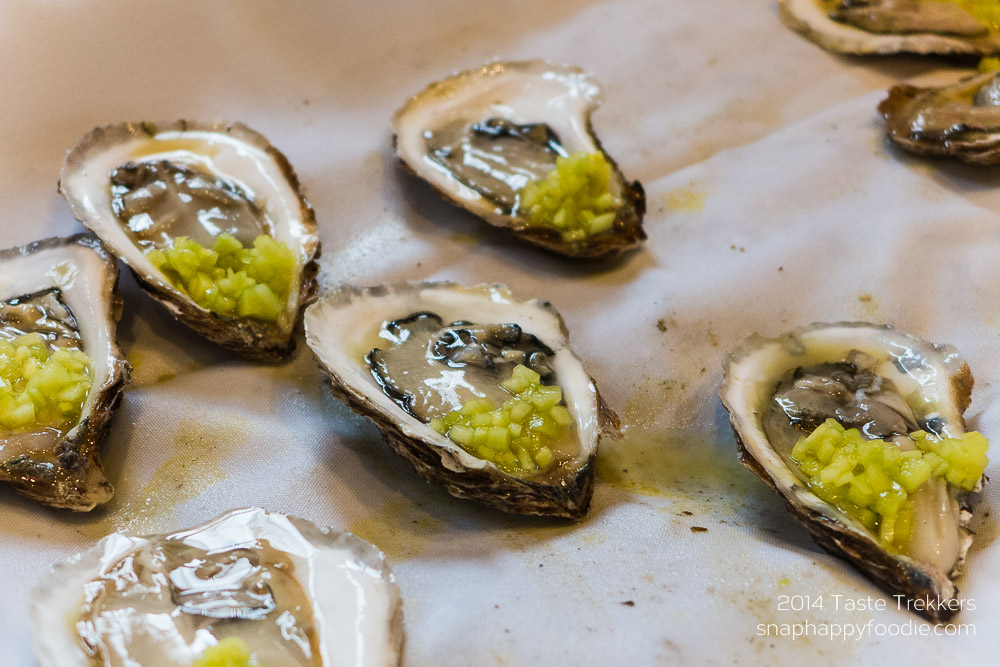 Oysters from De Wolf Tavern