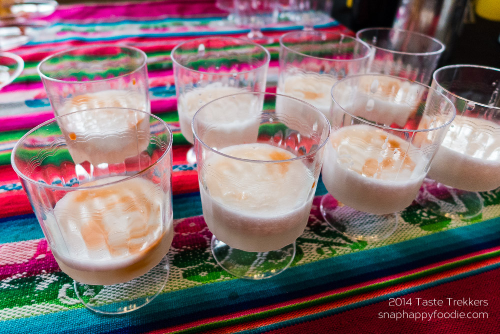 Pisco Sour from Los Andes Restaurant