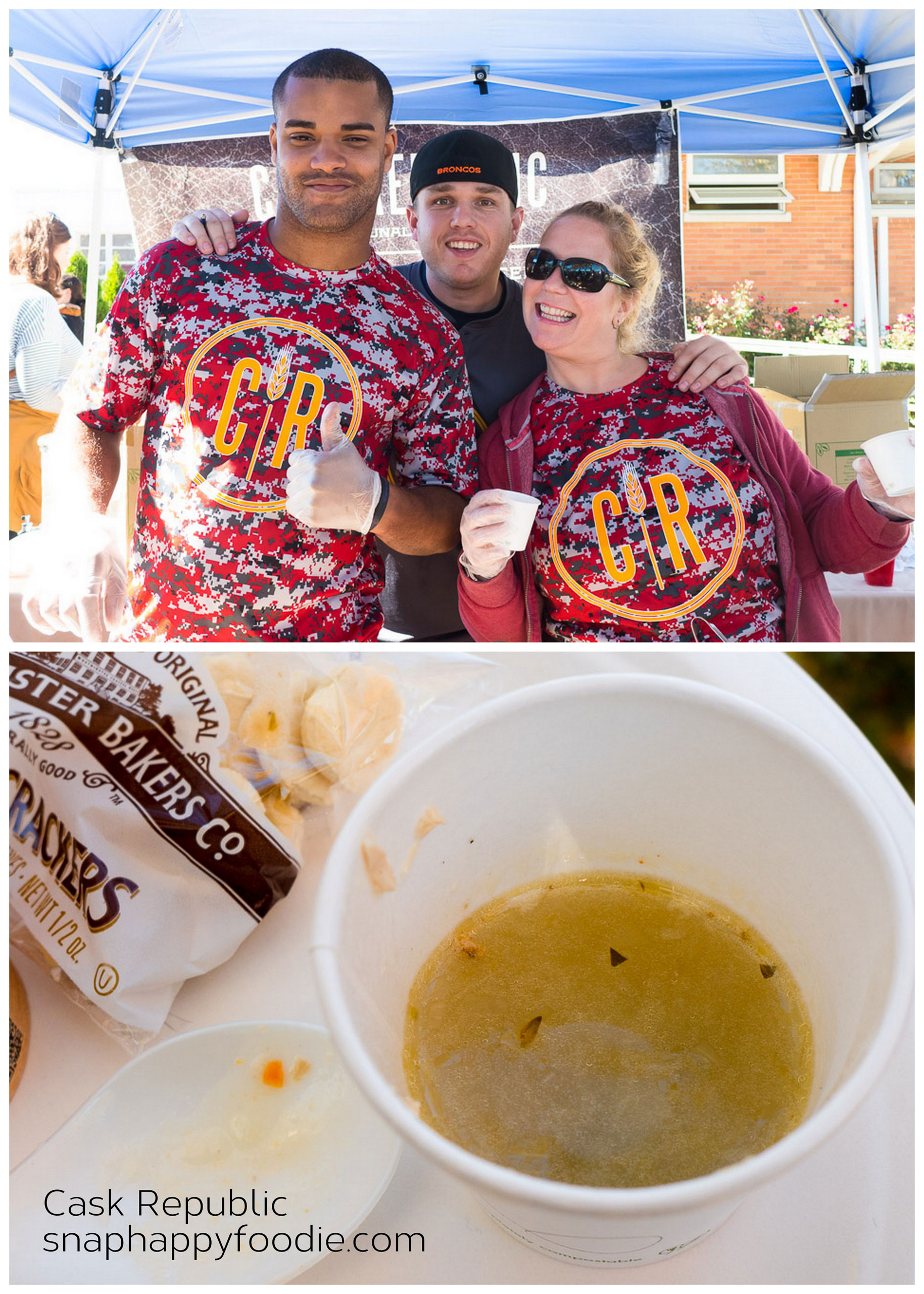 Chowdafest #6. Cask Republic and their Roasted Chicken Barley and Candied Bacon Soup