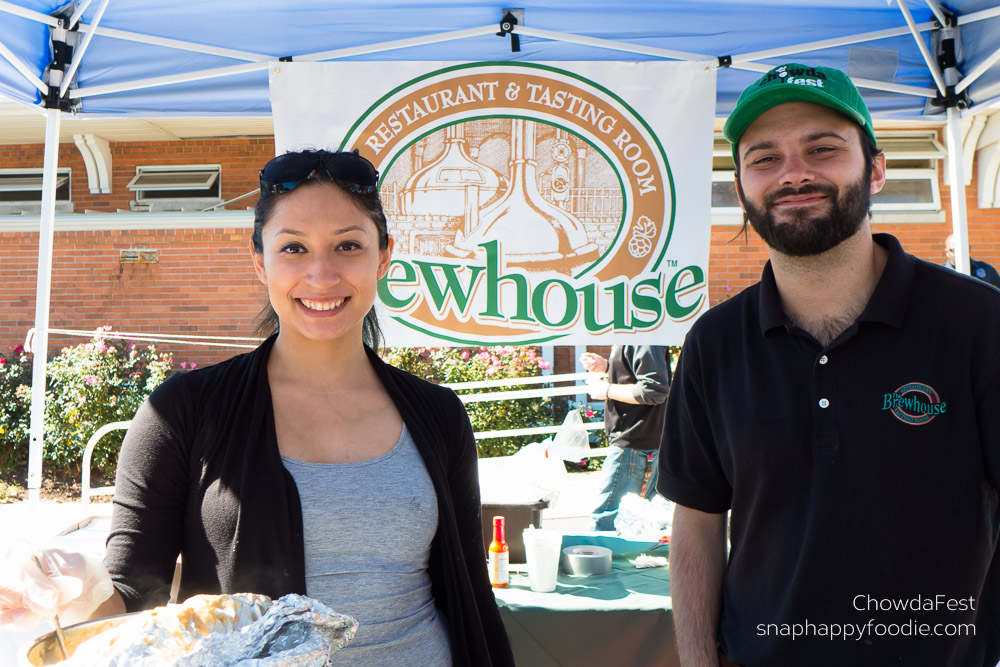 Chowdafest #3. Brewhouse served Chicken and Roasted Corn Chowder.