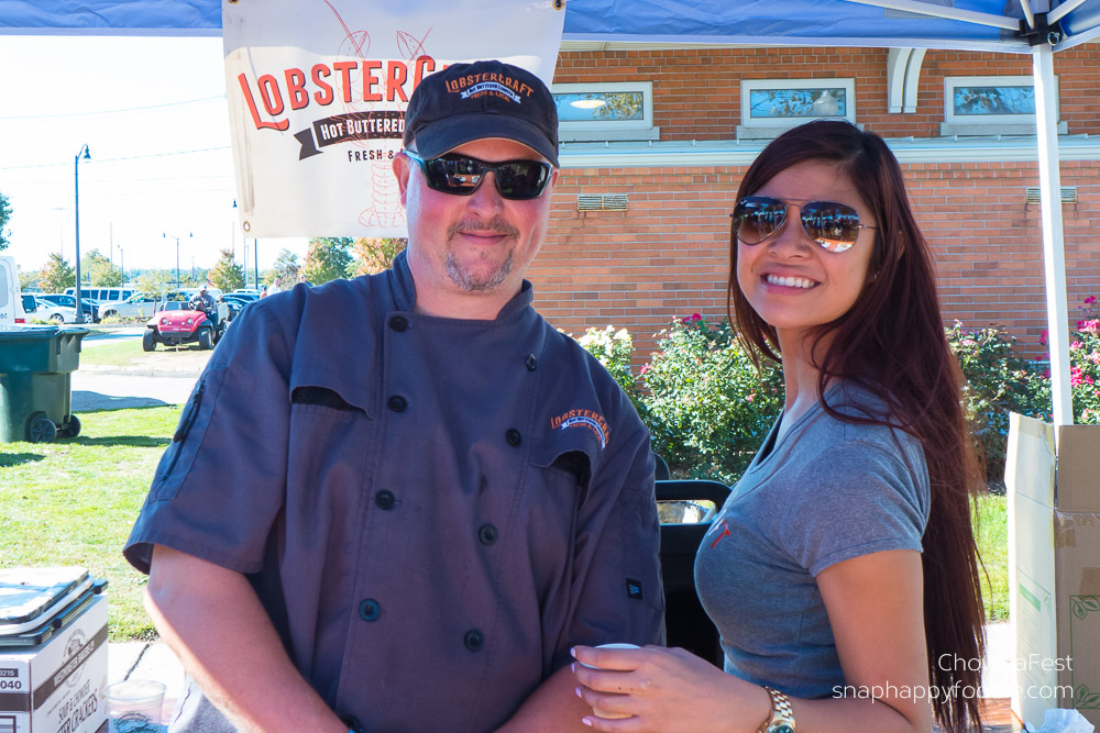 Chowdafest #1. LobsterCraft served Lobster Bisque.