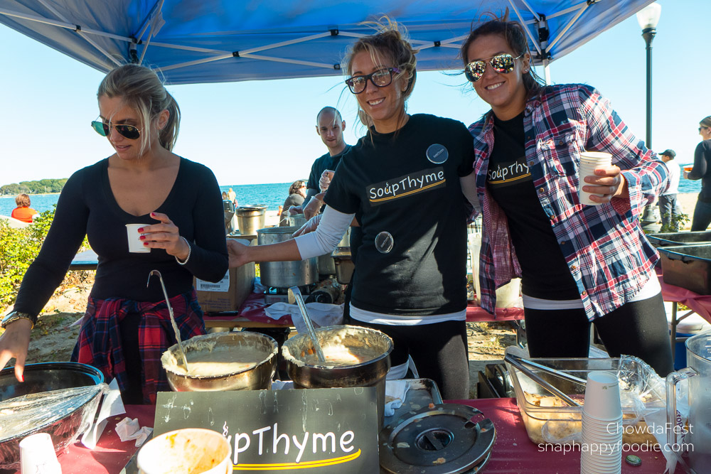 Chowdafest #28. Soup Thyme served Chicken Pot Pie Soup.