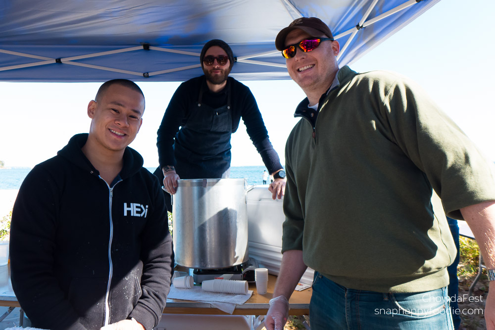 Chowdafest #27. Washington Prime served Clam, Corn & Bacon Chowder.