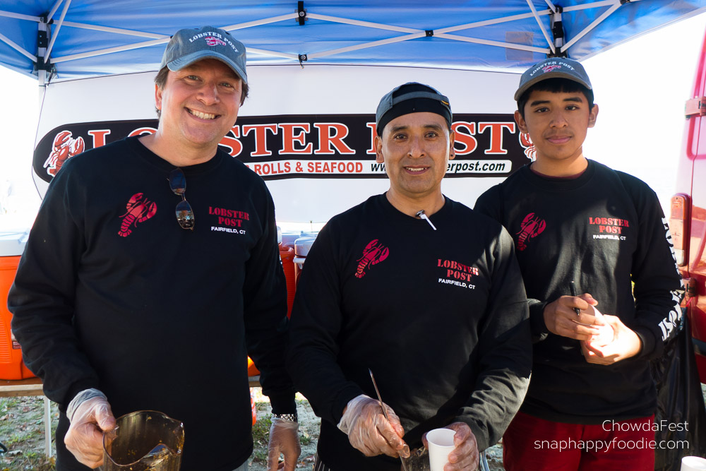 Chowdafest #22. Lobster Post served Manhattan Clam Chowder.