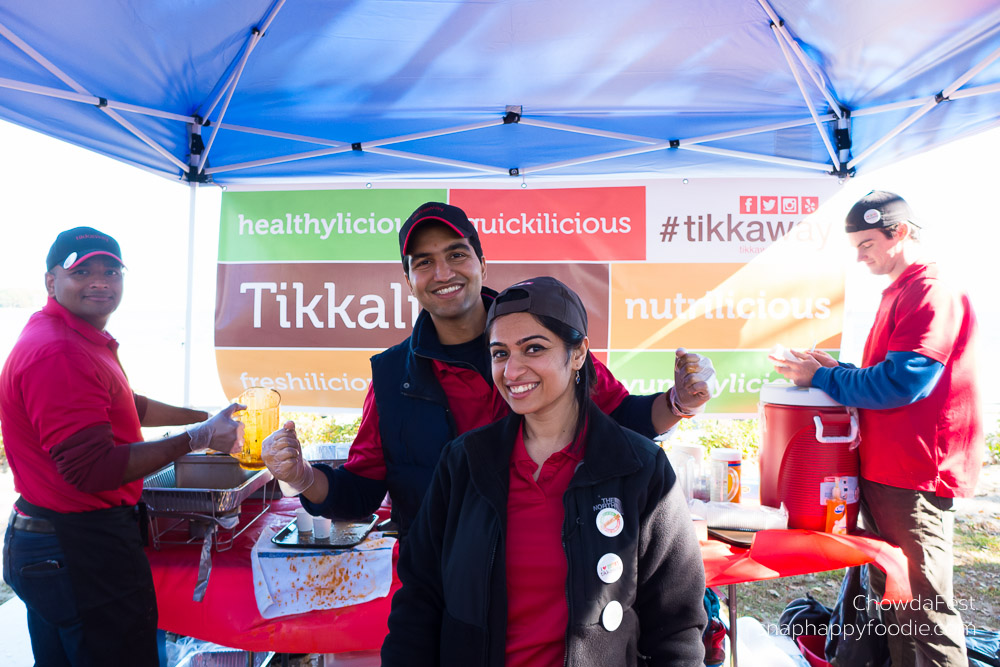 Chowdafest #19. Tikkaway served Chicken Cilantro Bisque.