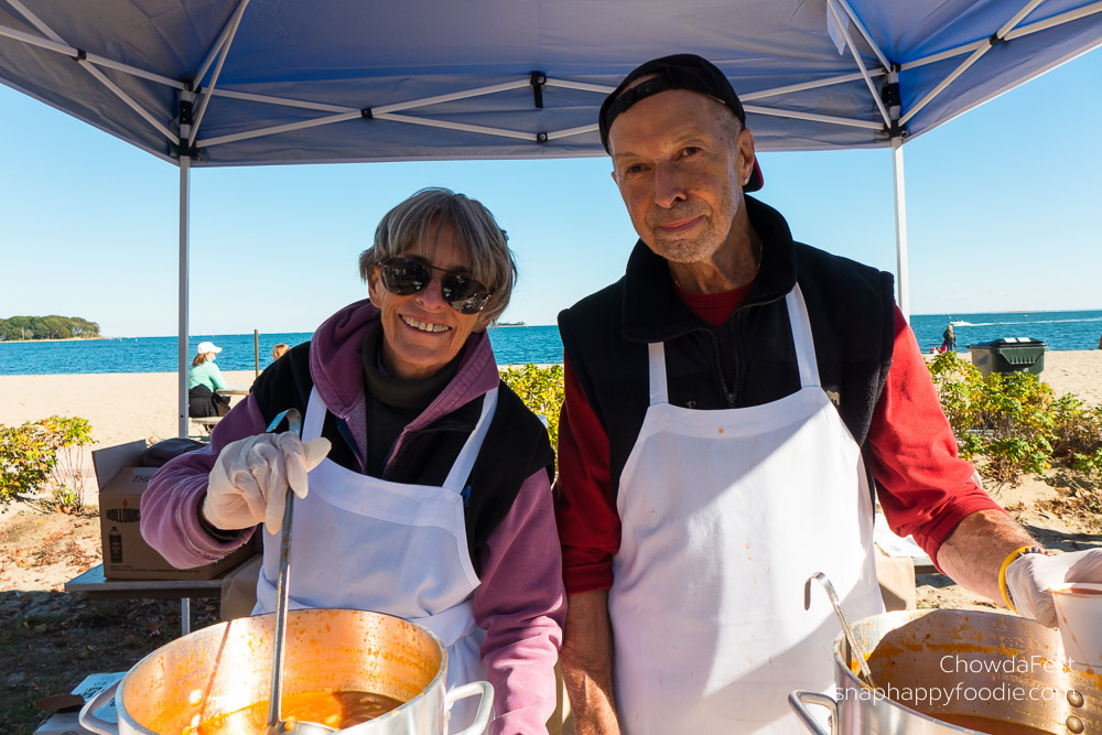 Chowdafest #14. Dunville's served Manhattan Clam Chowder.