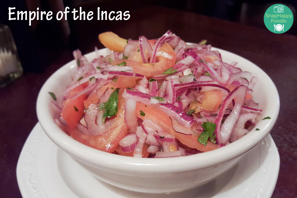 Peruvian Onion Salad Empire of the Incas Bethel, CT