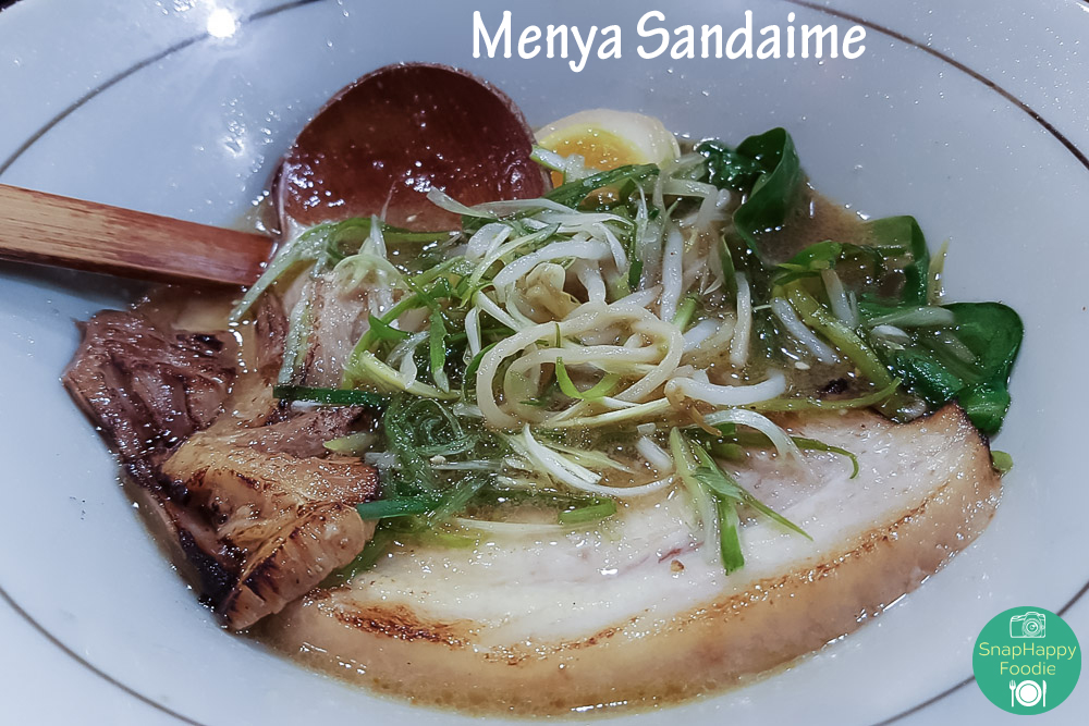 Karakuchi Ramen from Menya Sandaime Karakuchi Ramen from Menya Sandaime
