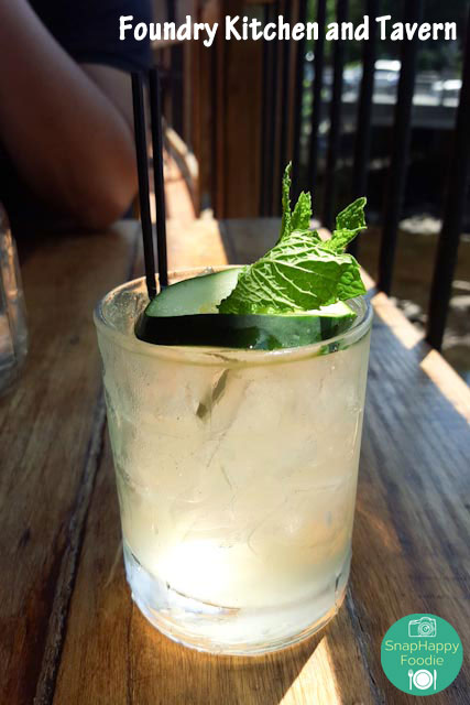 Cucumber Elderflower Fizz from Foundry Kitchen and Tavern Cucumber Elderflower Fizz from Foundry Kitchen and Tavern