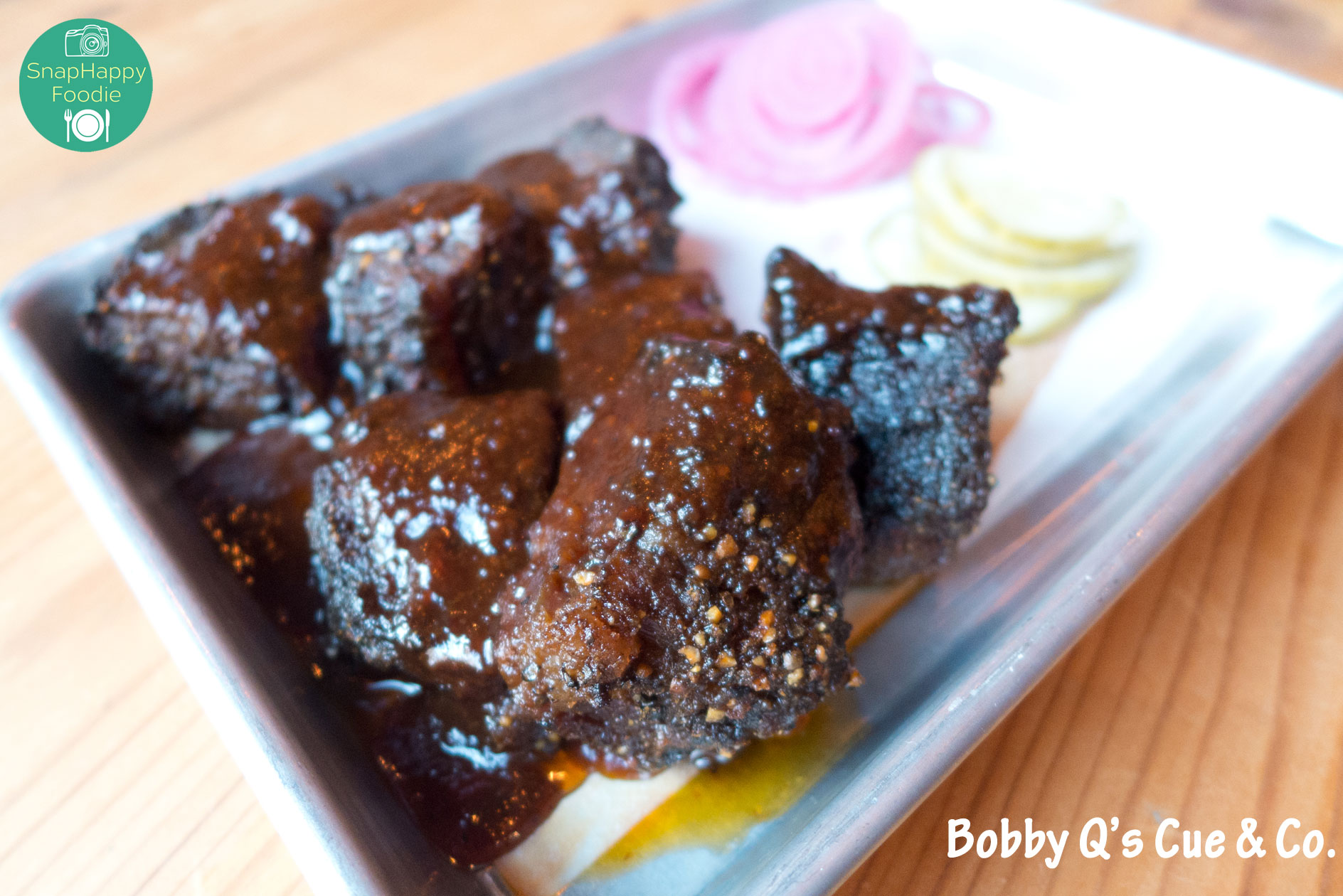 Beef Burnt Ends from Bobby Q’s Cue & Co. South Norwalk, CT