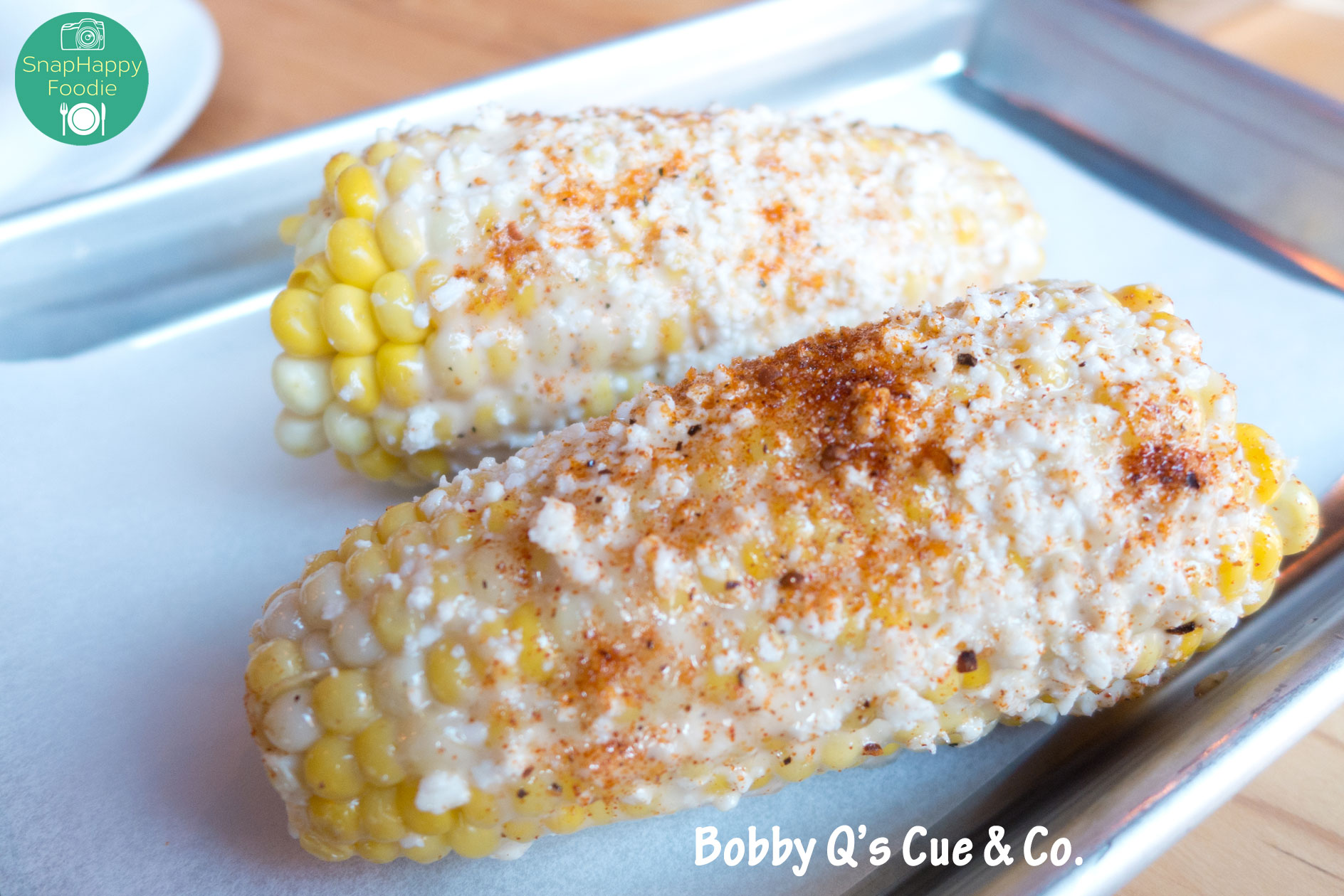Grilled BBQ Street Corn from Bobby Q’s Cue & Co. South Norwalk, CT Grilled BBQ Street Corn from Bobby Q’s Cue & Co. South Norwalk, CT