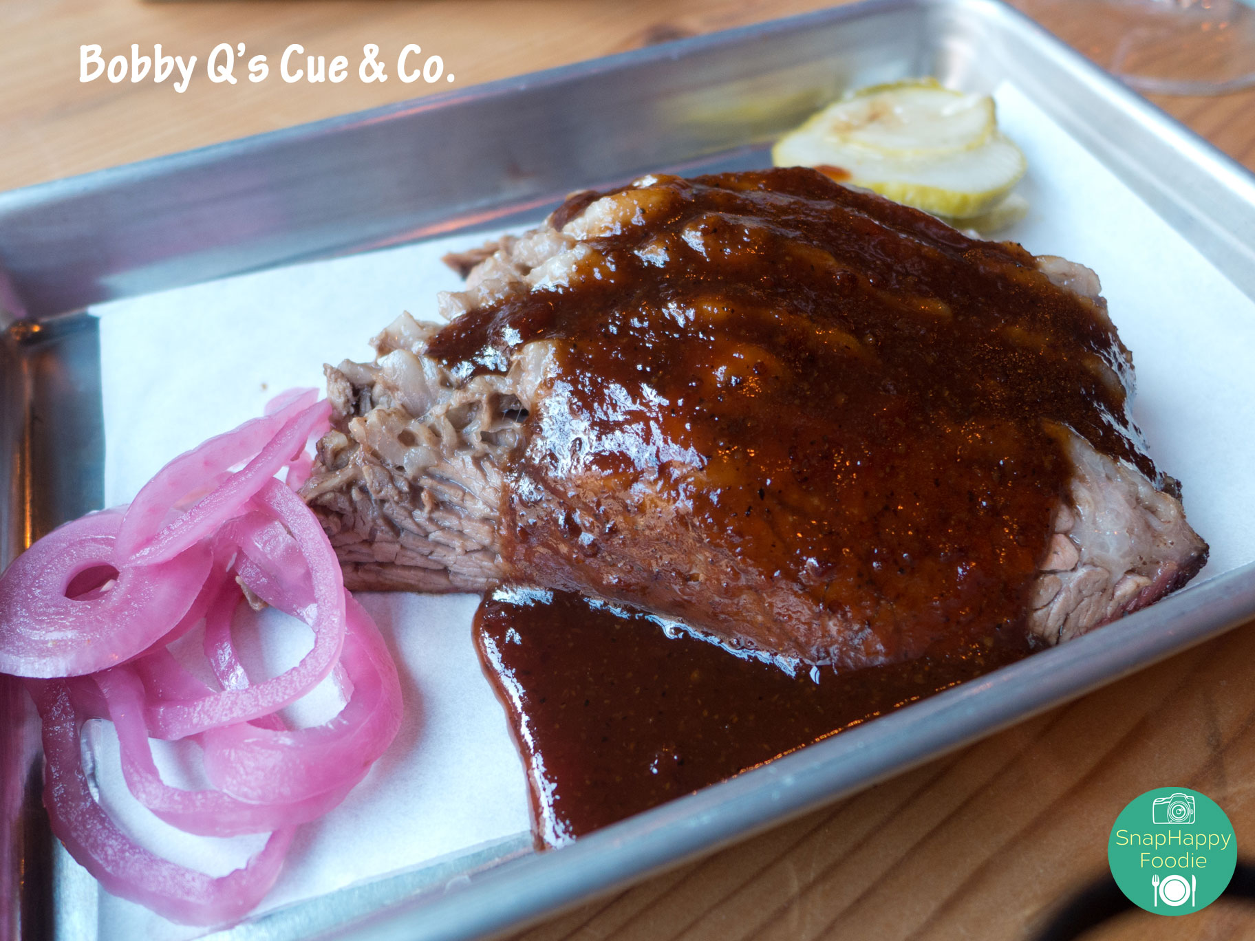 Brisket Bobby Q’s Cue & Co. South Norwalk, CT Brisket from Bobby Q’s Cue & Co. South Norwalk, CT