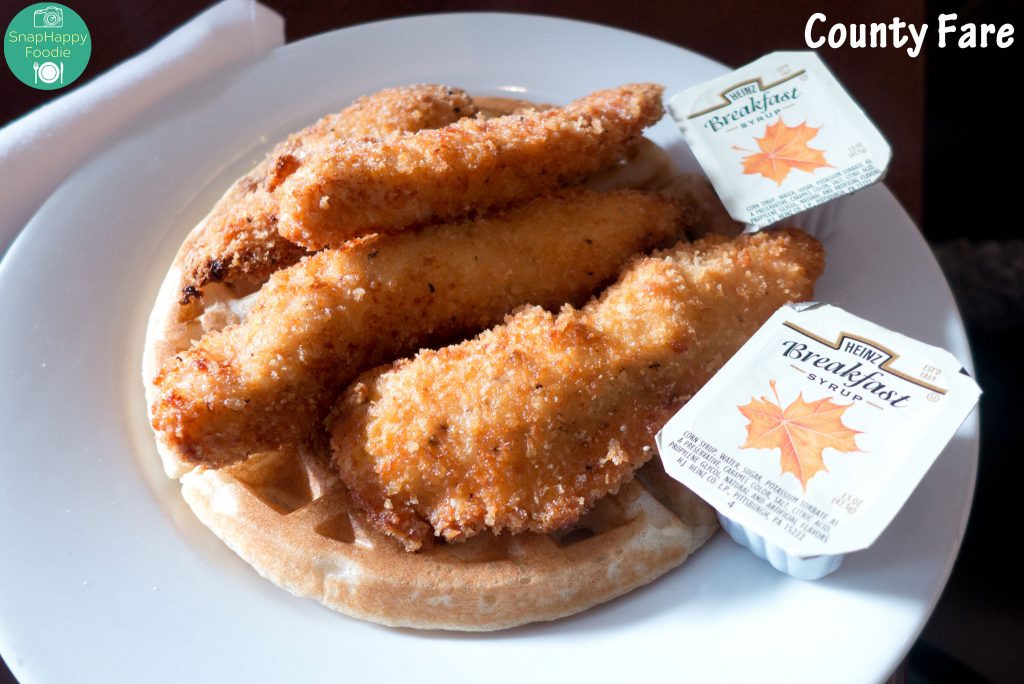 Chicken and Waffles from County Fare, Wappingers Falls NY