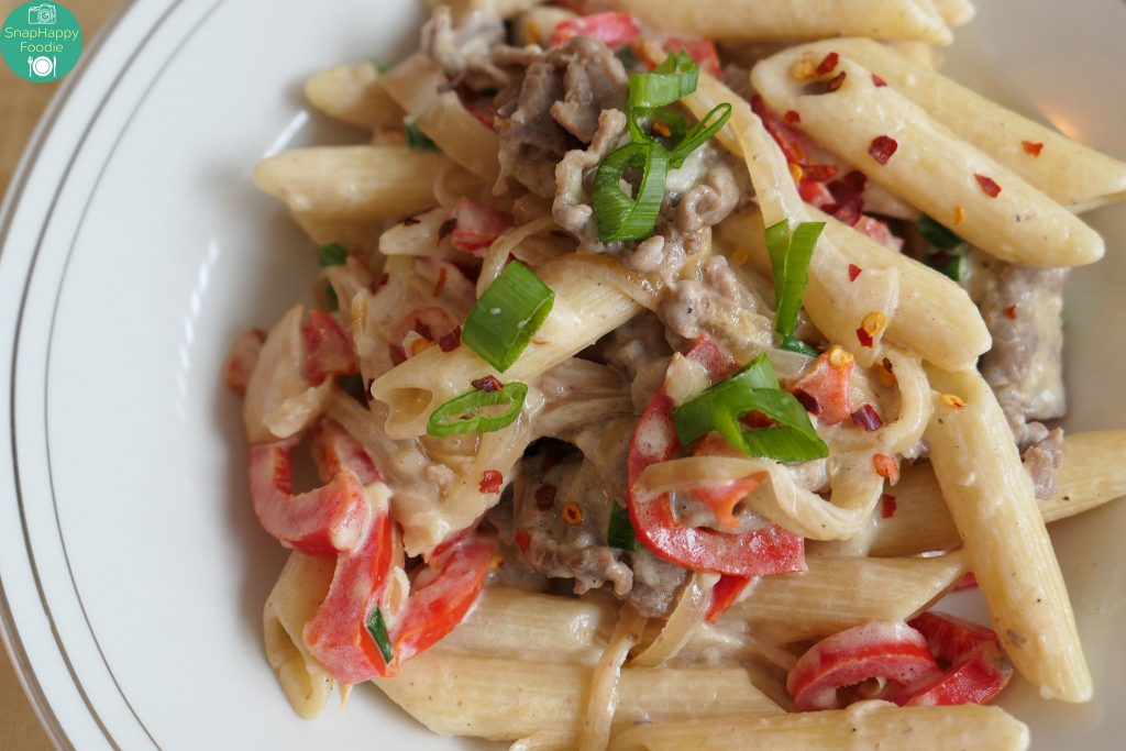 Home Chef Creamy Parmesan Steak Penne Home Chef Creamy Parmesan Steak Penne
