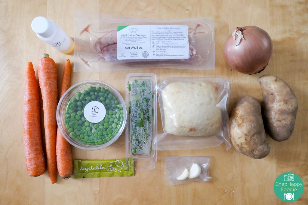 Ingredients for Home Chef Dublin Coddle with Sausage Ingredients for Home Chef Dublin Coddle with Sausage
