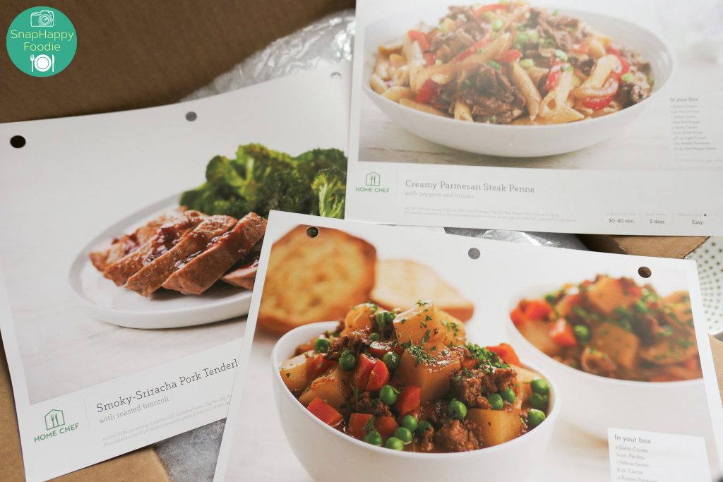 Home Chef Recipe Cards Home Chef Recipe Cards